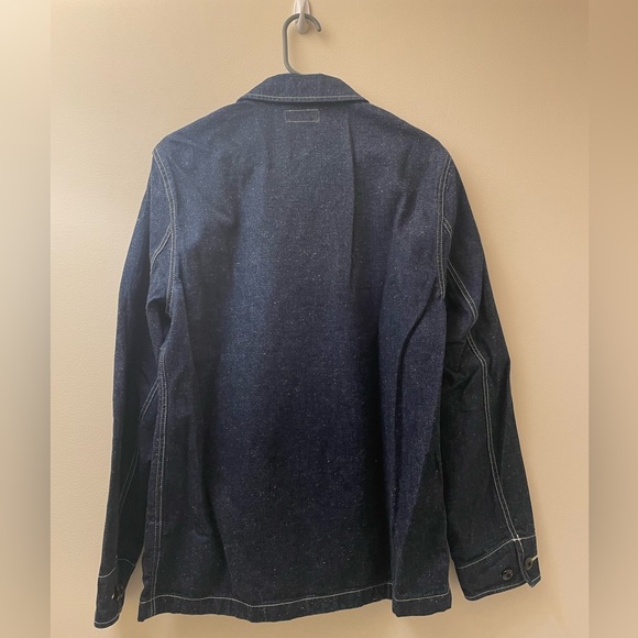 Japanese Denim Chore Jacket - Picture 3 of 4